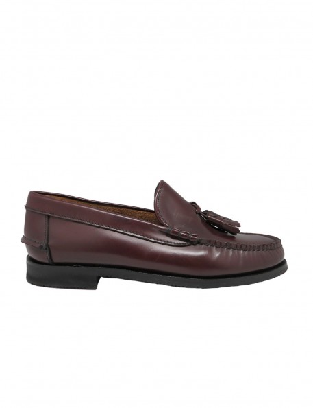 Burgundy tassel shoe José Luis Deza - image 2