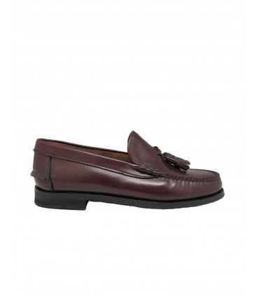 Burgundy tassel shoe José Luis Deza - image 2