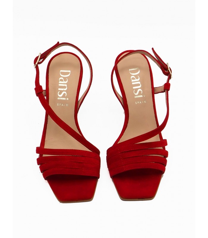 Sandalia roja