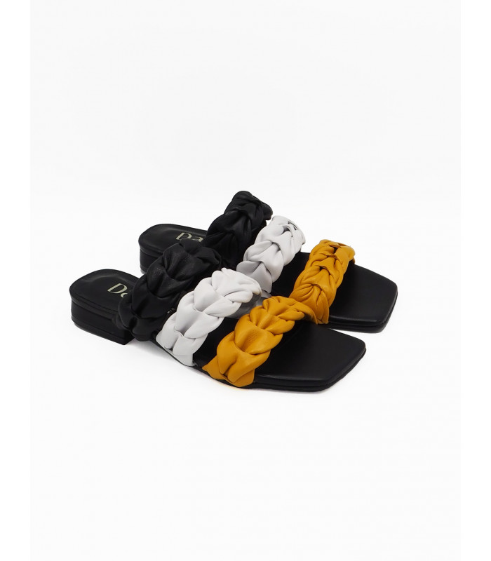 Tricolour heeled sandal Dansi - image 2