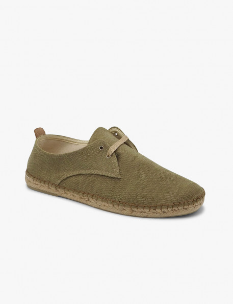Khaki espadrille Toni Pons