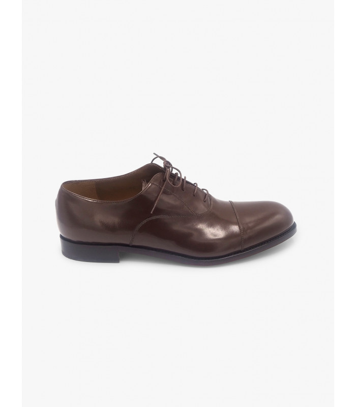 Brown leather shoe José Luis Deza - image 2