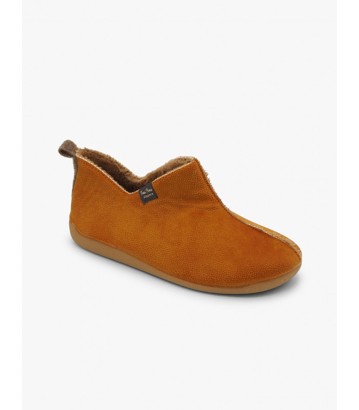 Zapatillas botín cuero