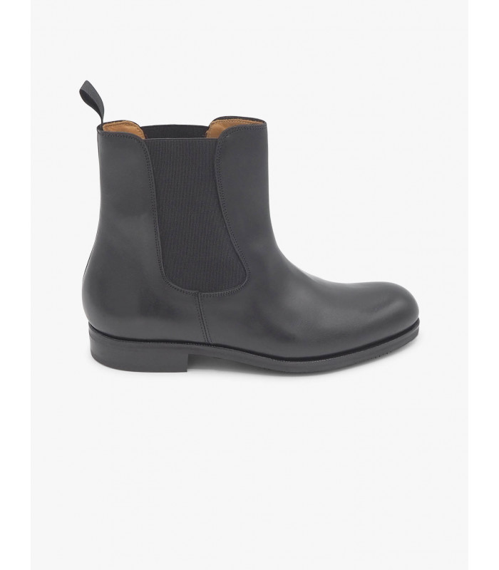 Black elastic ankle boot - image 2