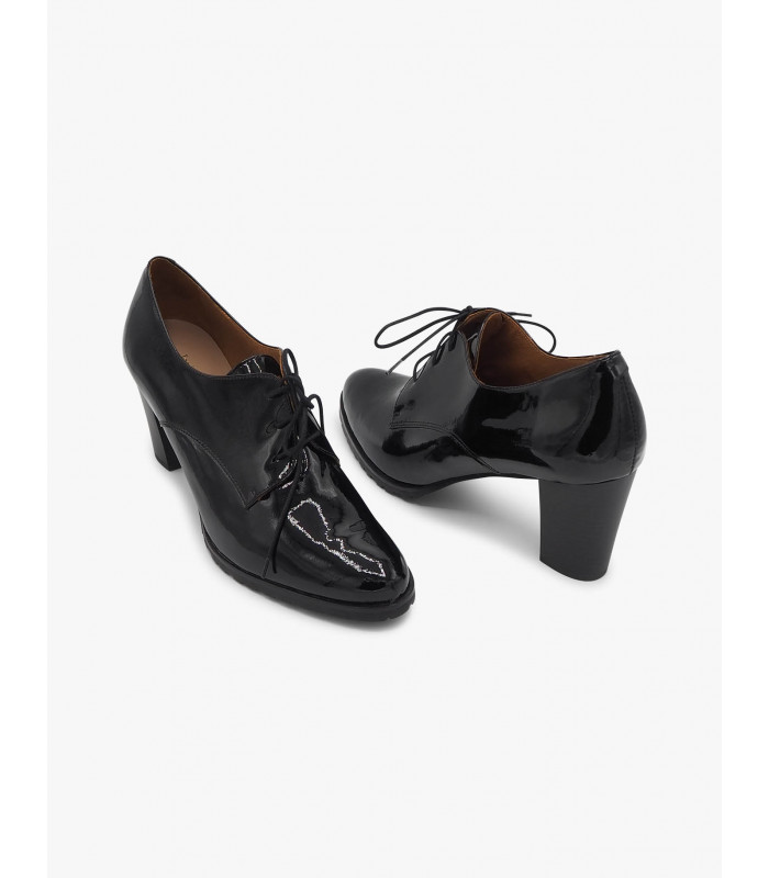 Black patent leather shoe José Luis Deza - image 3