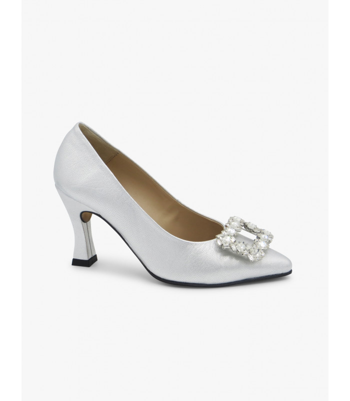 Salón plata cristales