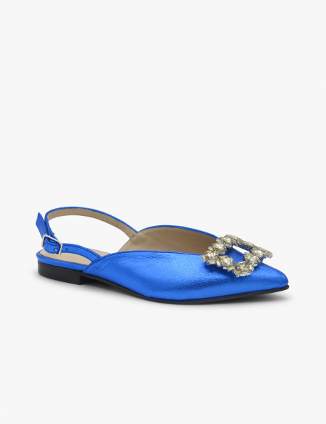 Blue crystal mule Dansi