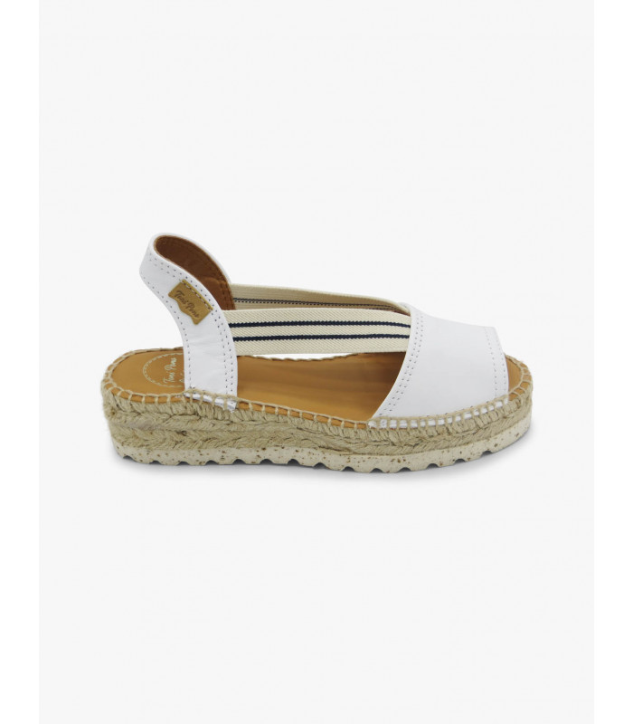 White estel espadrille Toni Pons
