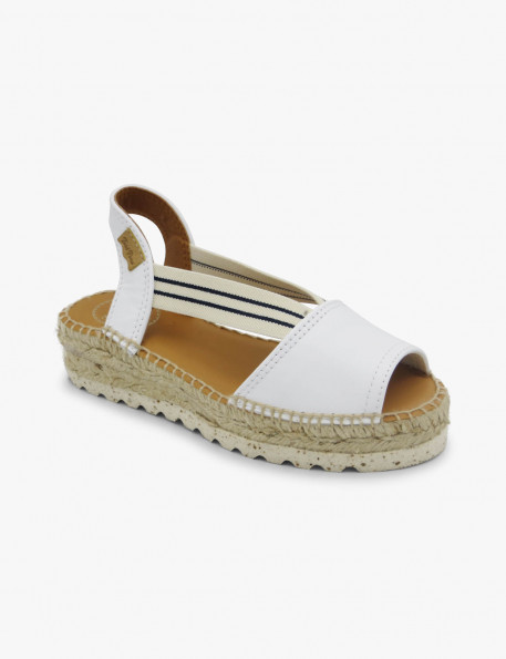 Alpargata blanca