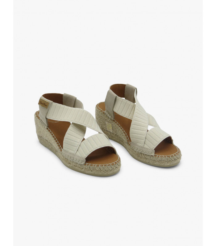 Alpargata Elásticos Beige