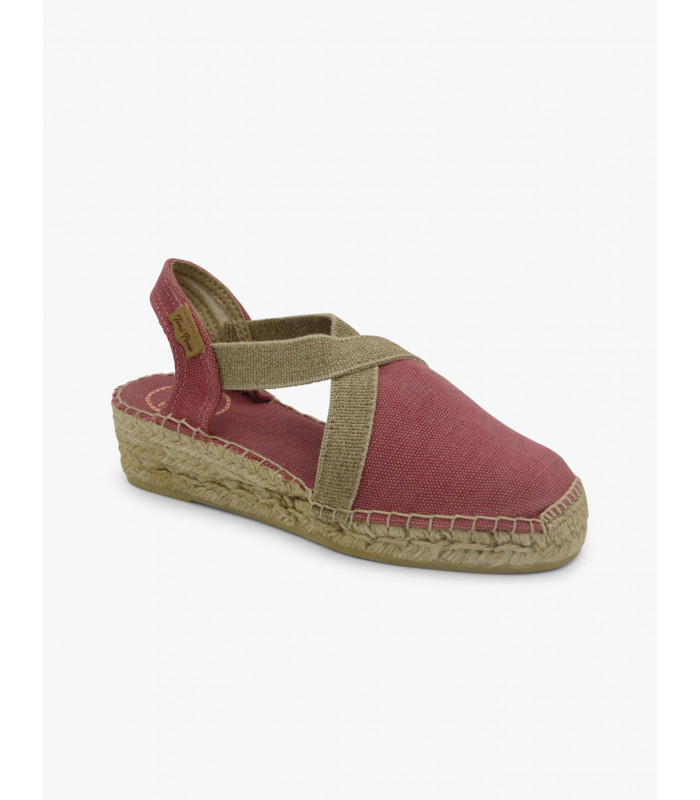 Violet-red espadrille Toni Pons