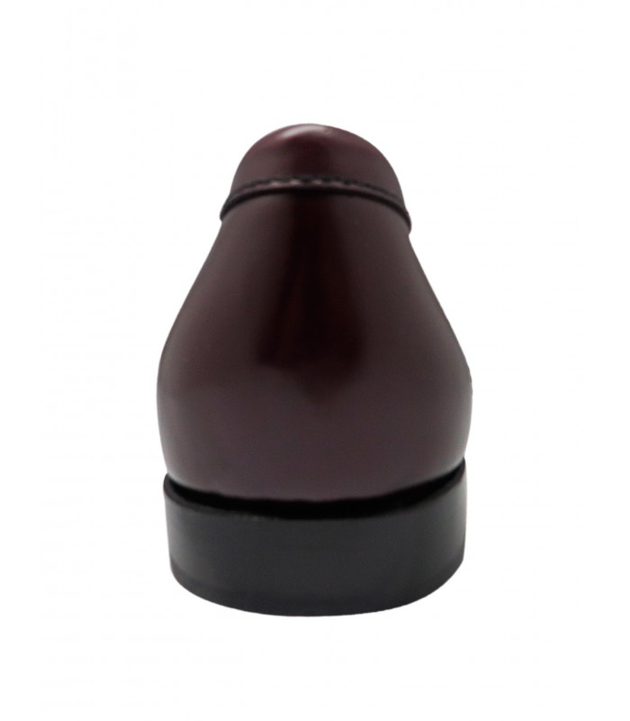 Burgundy loafer José Luis Deza - image 4