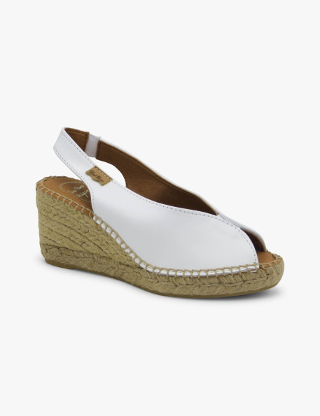 White laila espadrille Toni Pons