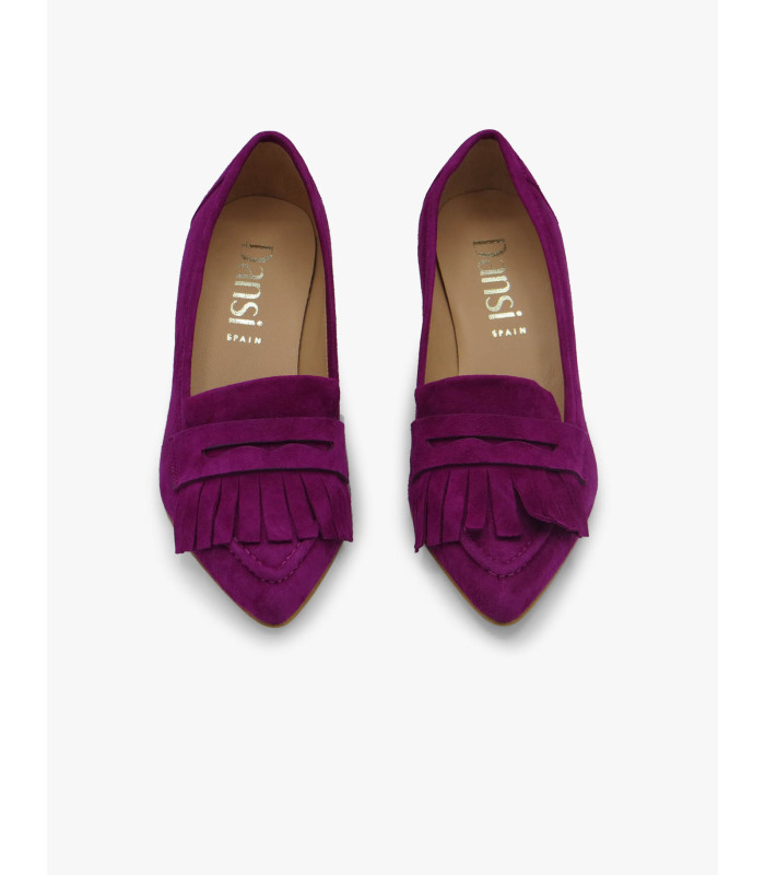 Velvet fringed loafer Dansi - image 3