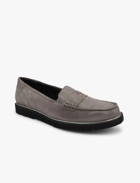 Mocasín gris