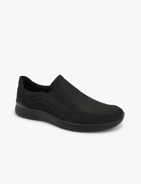 ECCO IRVING BLACK NUBUCK