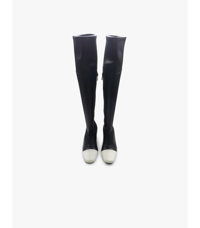 Tricolour over-the-knee boot Dansi - image 2