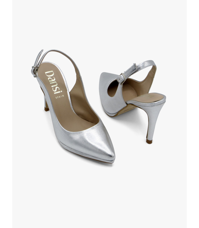 Silver court shoe Dansi - image 3