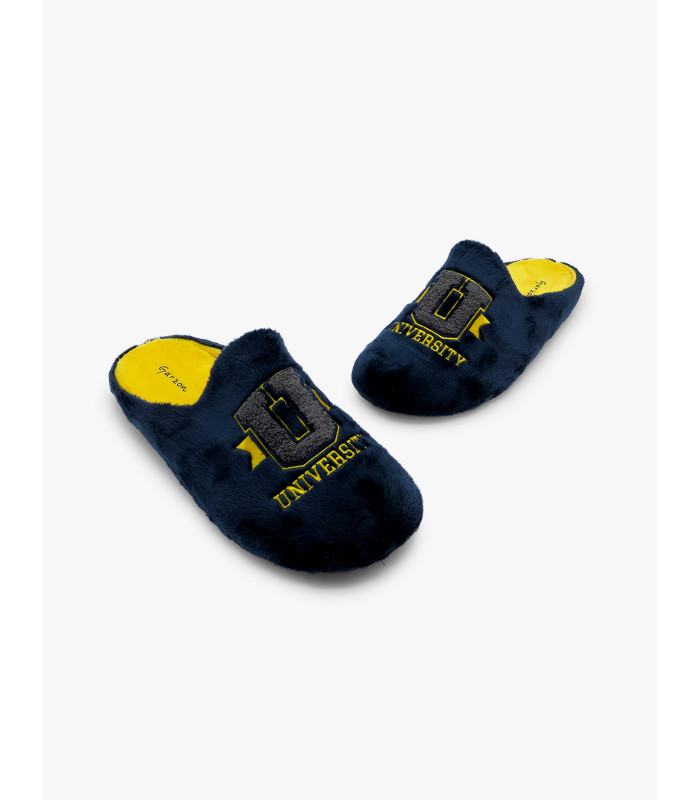 zapatillas abiertas azul