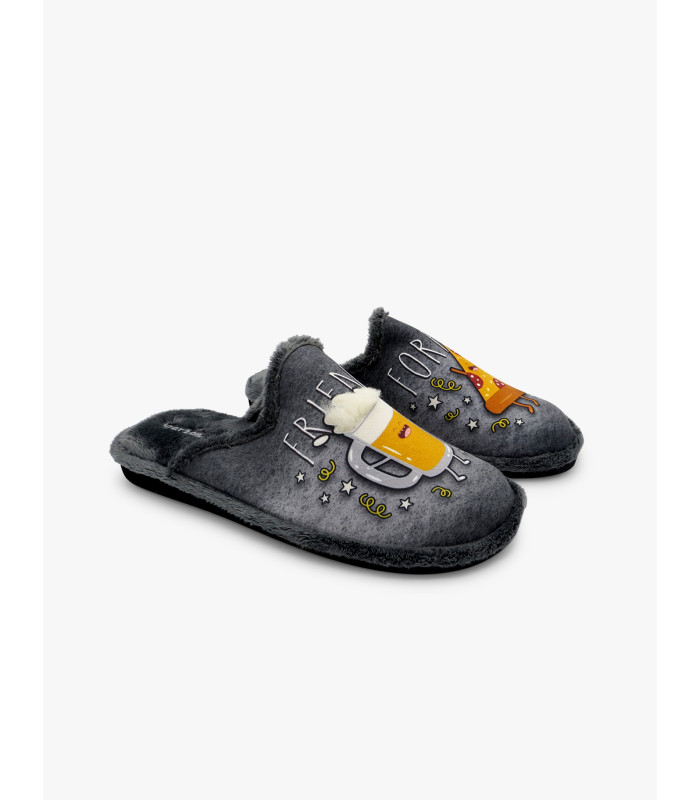 zapatillas abiertas gris