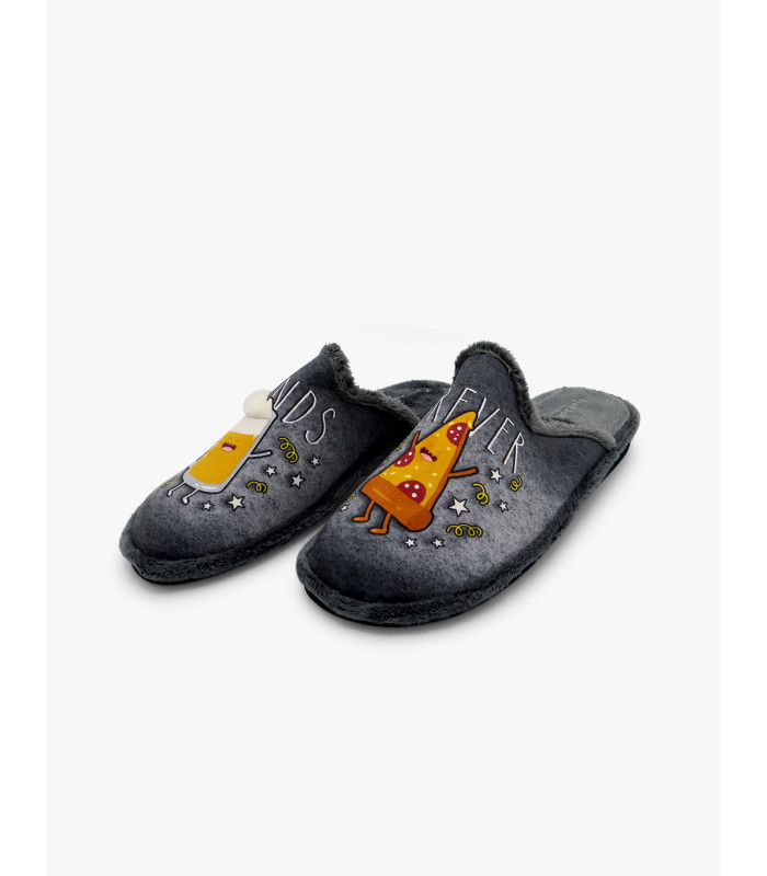 zapatillas abiertas gris