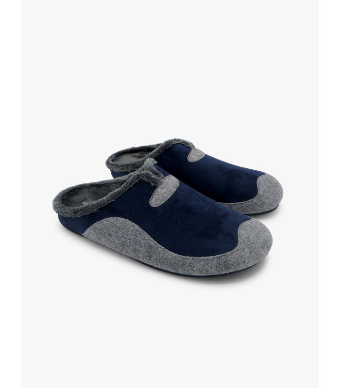 Blue-grey slippers Garzón