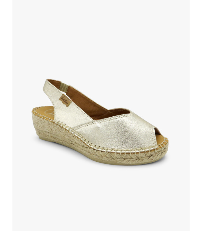 Bernia gold espadrille Toni Pons