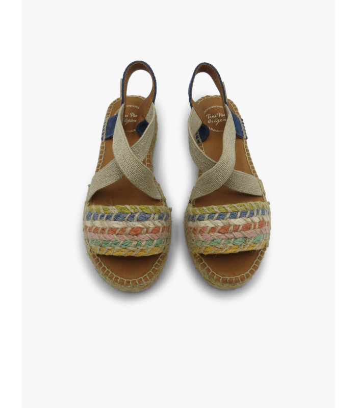 Blue eider espadrille Toni Pons - image 4