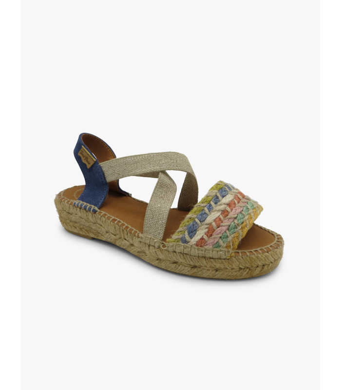 Blue eider espadrille Toni Pons