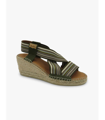 Green tina espadrille Toni Pons