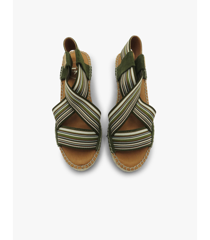 Alpargata tina verde