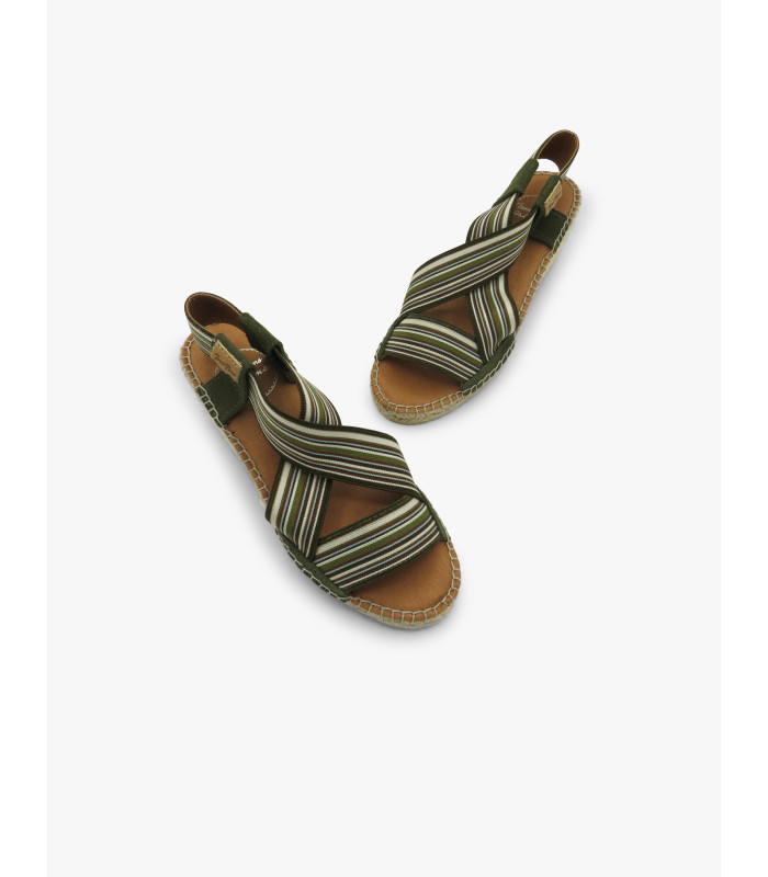 Alpargata tina verde