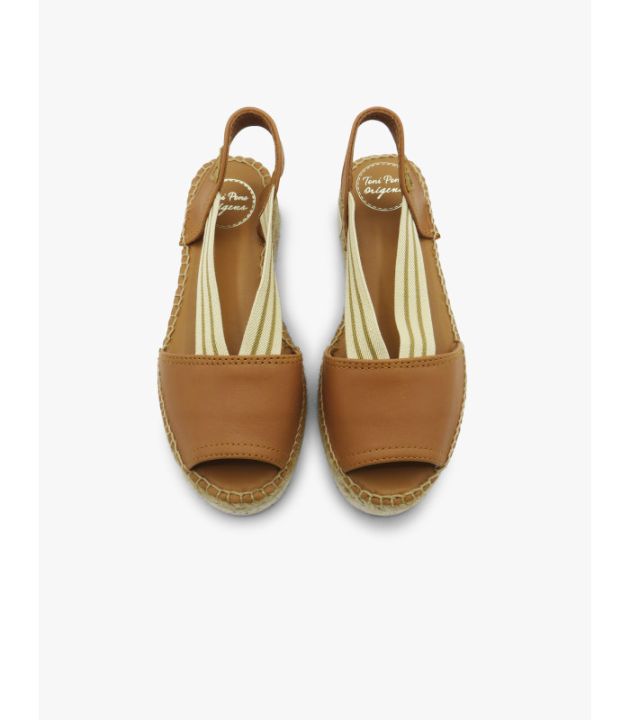 Alpargata estel cuero