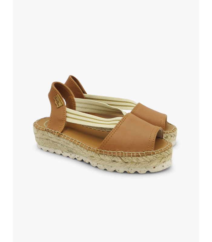 Alpargata estel cuero