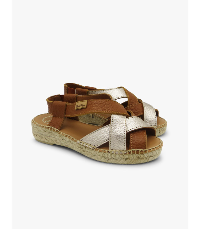 Alpargata elia cuero