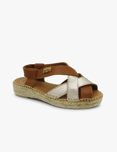 Tan elia espadrille Toni Pons