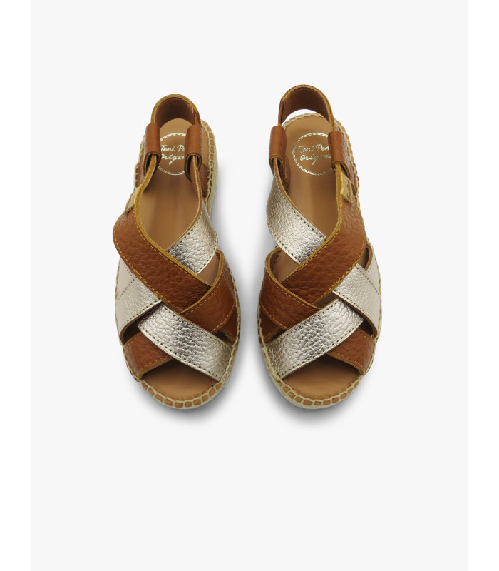 Alpargata elia cuero