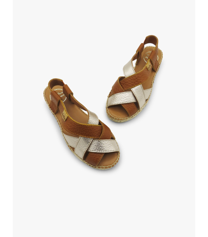 Alpargata elia cuero