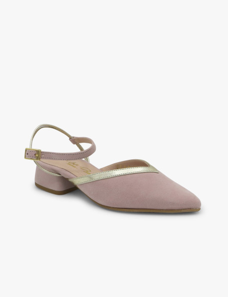 Pink court shoe José Luis Deza