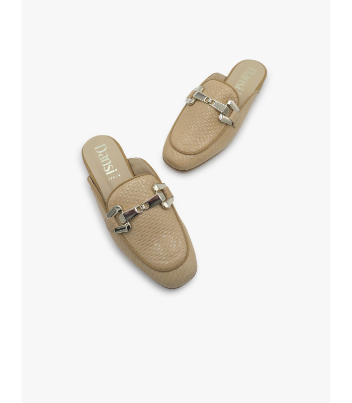 Taupe braided mule Dansi - image 5