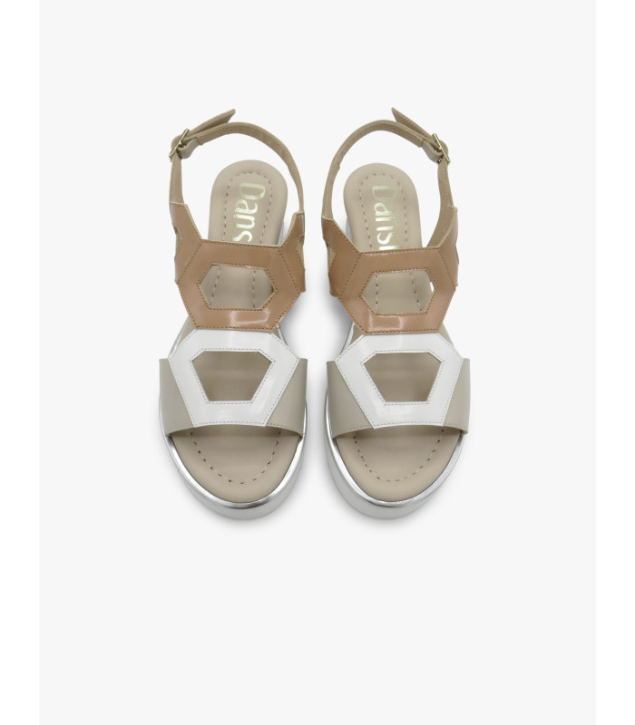 Tricolour sandal Dansi - image 4