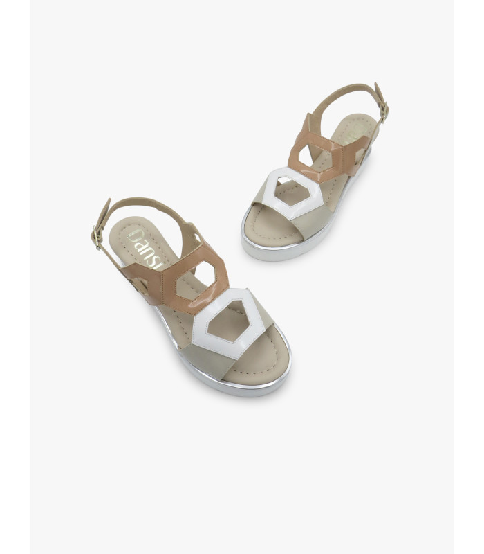Tricolour sandal Dansi - image 5