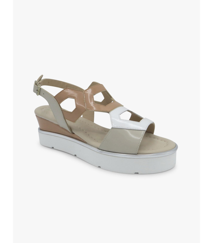 Tricolour sandal Dansi