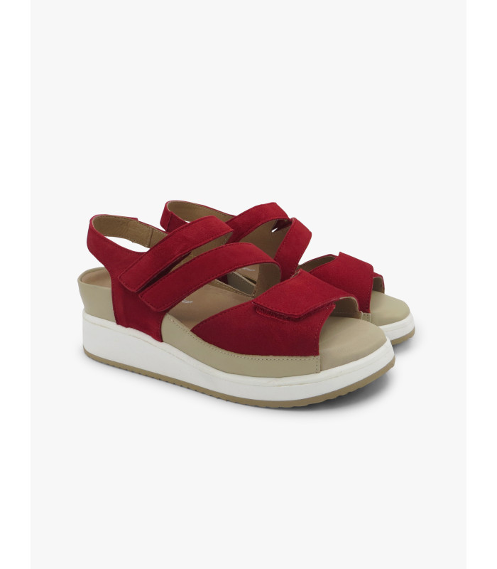 Red strappy sandal PieSanto - image 4