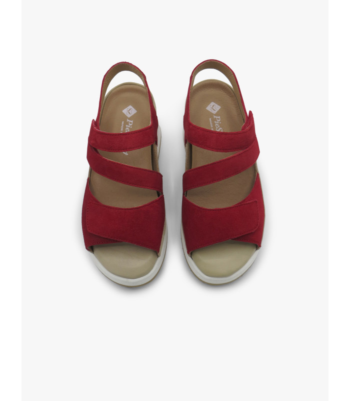 Red strappy sandal PieSanto - image 5