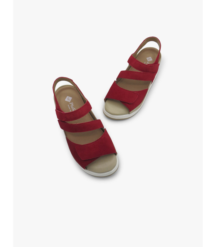Red strappy sandal PieSanto - image 6