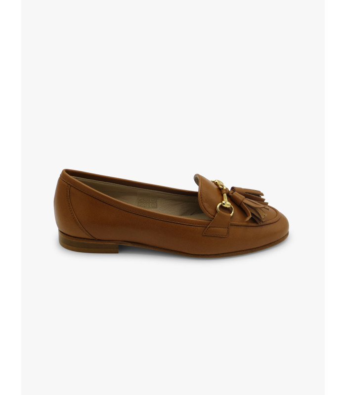 Tan fringed loafer José Luis Deza - image 2