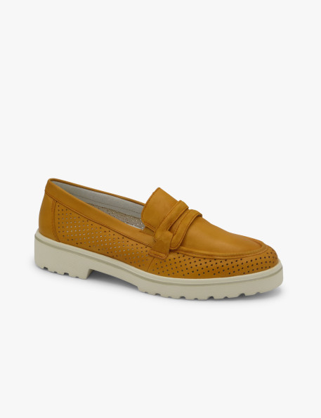 Mocasín naranja