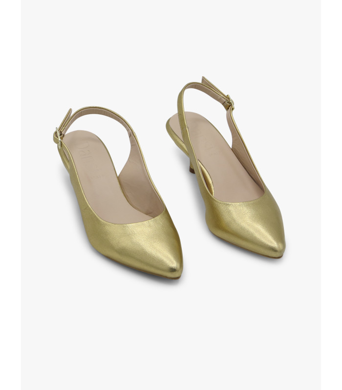 Gold court shoe Dansi