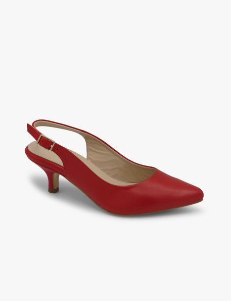 Red court shoe Dansi